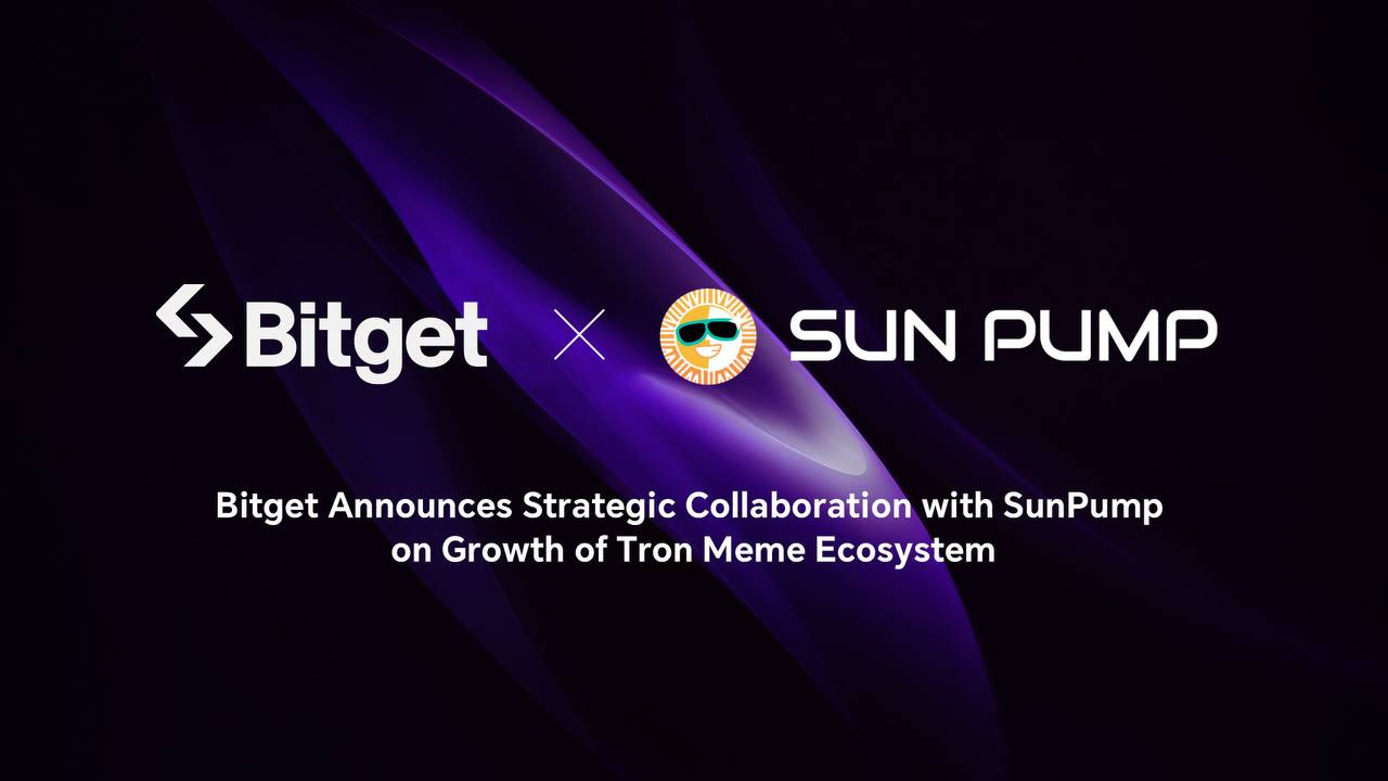 Bitget Collaborates with SunPump on Growth of Tron Meme Ecosystem