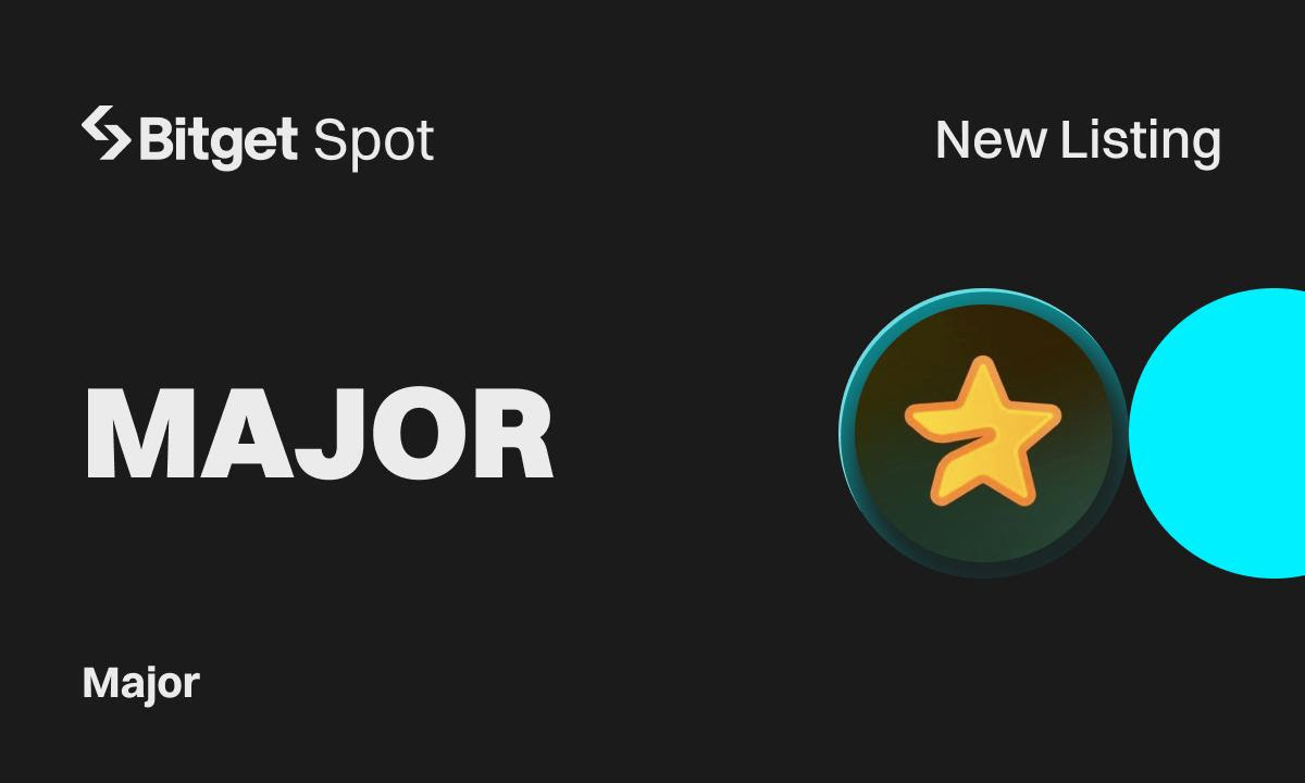 Telegram Game Major (MAJOR) Joins Forces with Bitget for Gas-Free Airdrop Claims