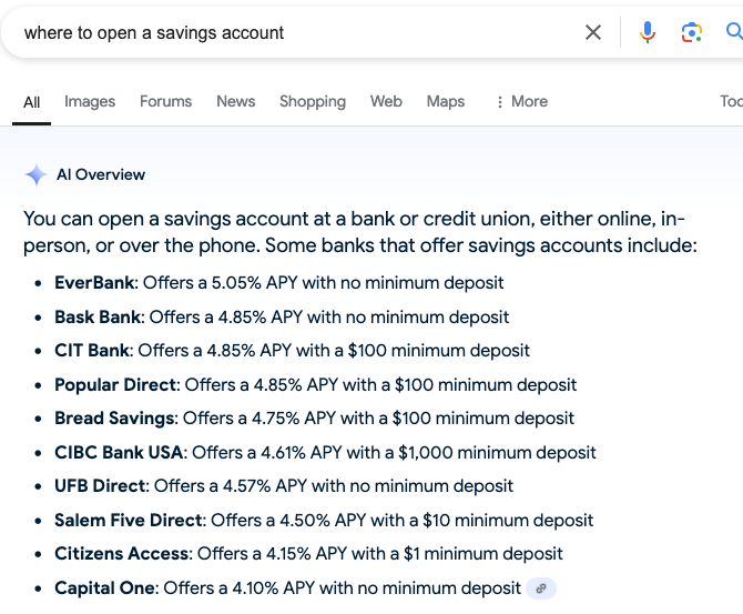 Where To Open A Savings Account?